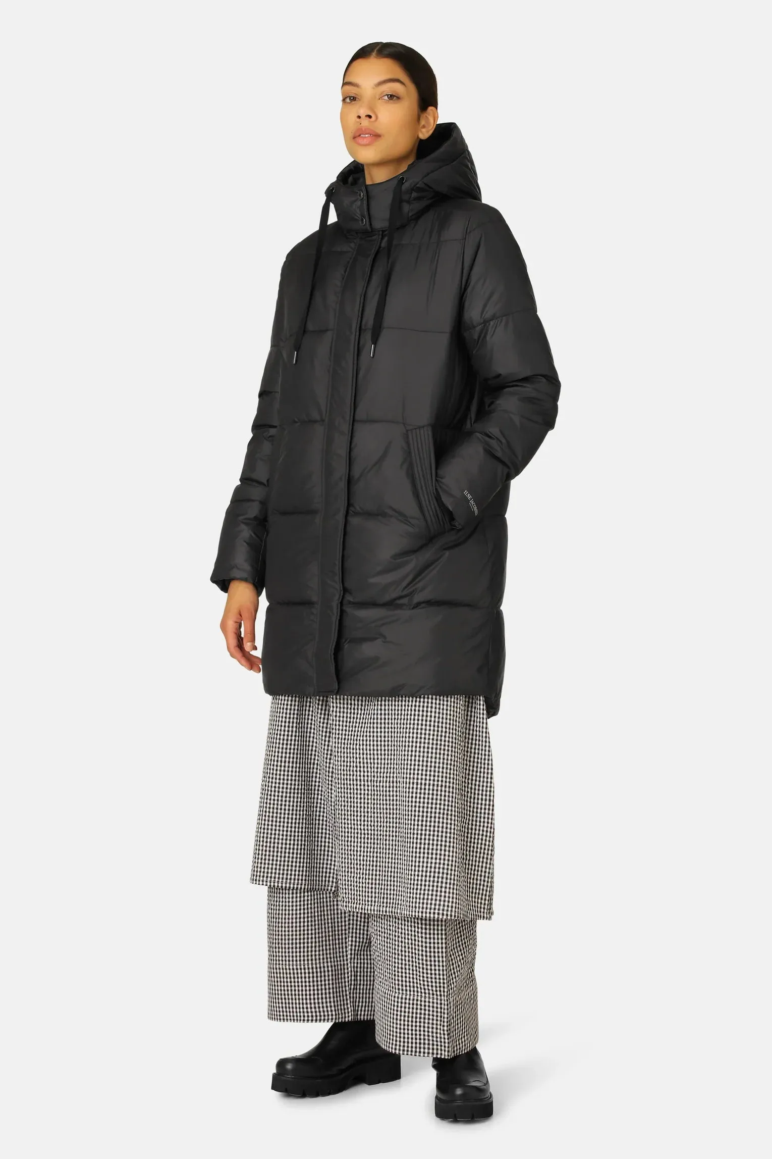 Ilse Jacobsen Walk 2 Coat in Black