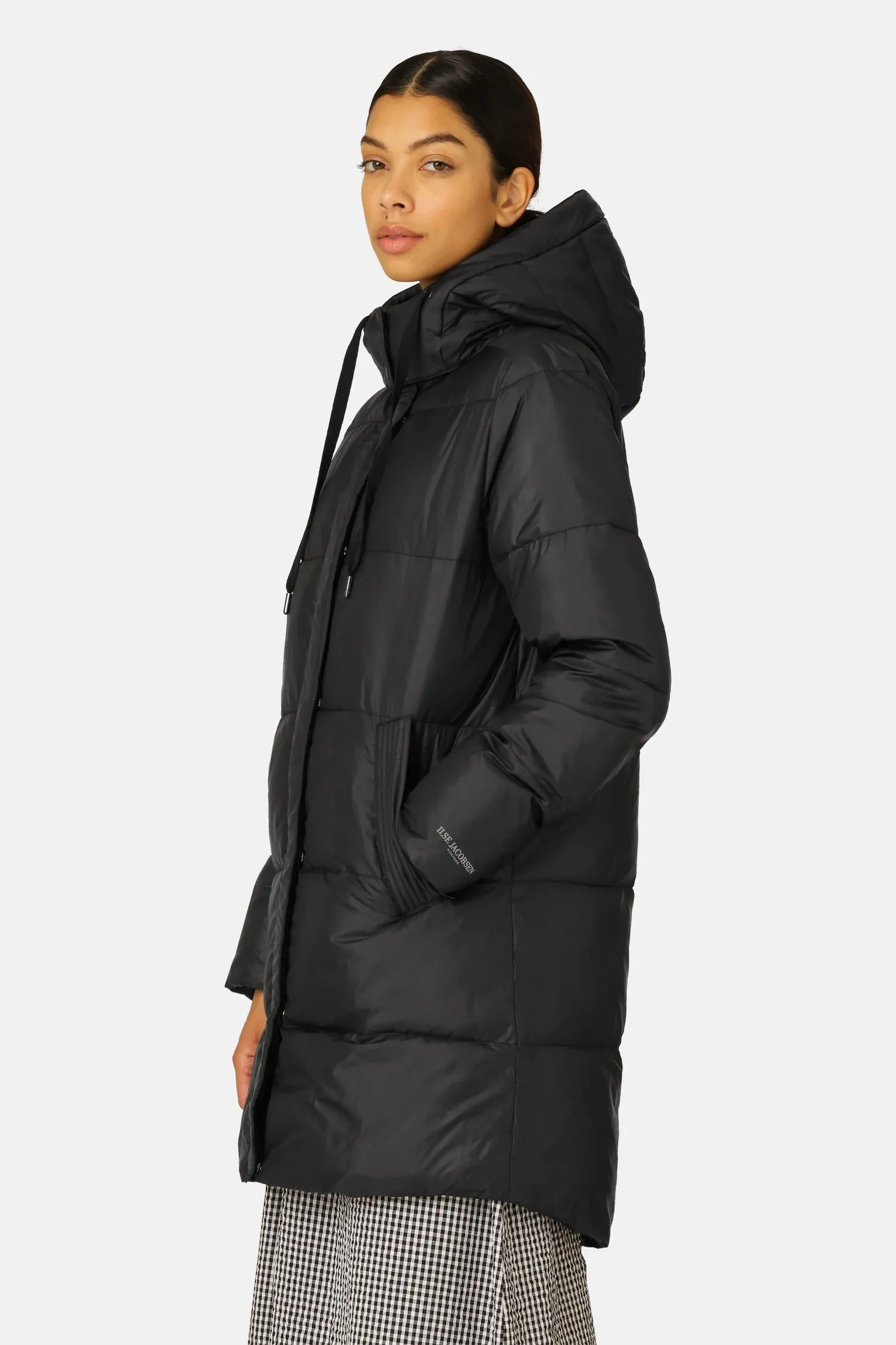 Ilse Jacobsen Walk 2 Coat in Black