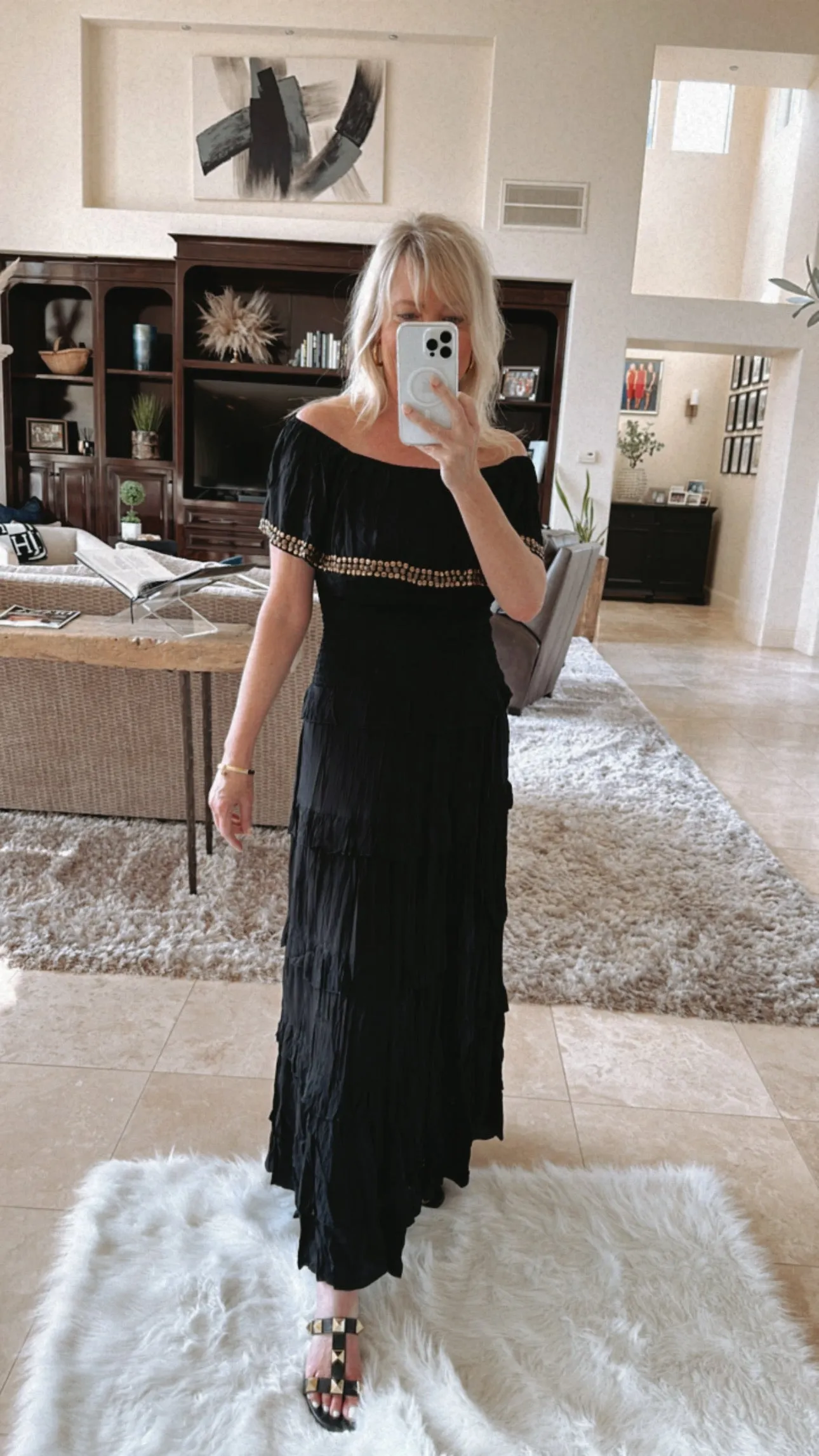 IN STOCK!! The "Tropez" Tiered Maxi Dress