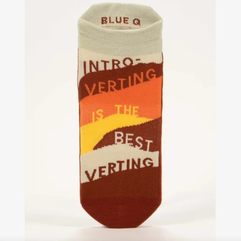 Introverting | Sneaker Socks In 2 Sizes
