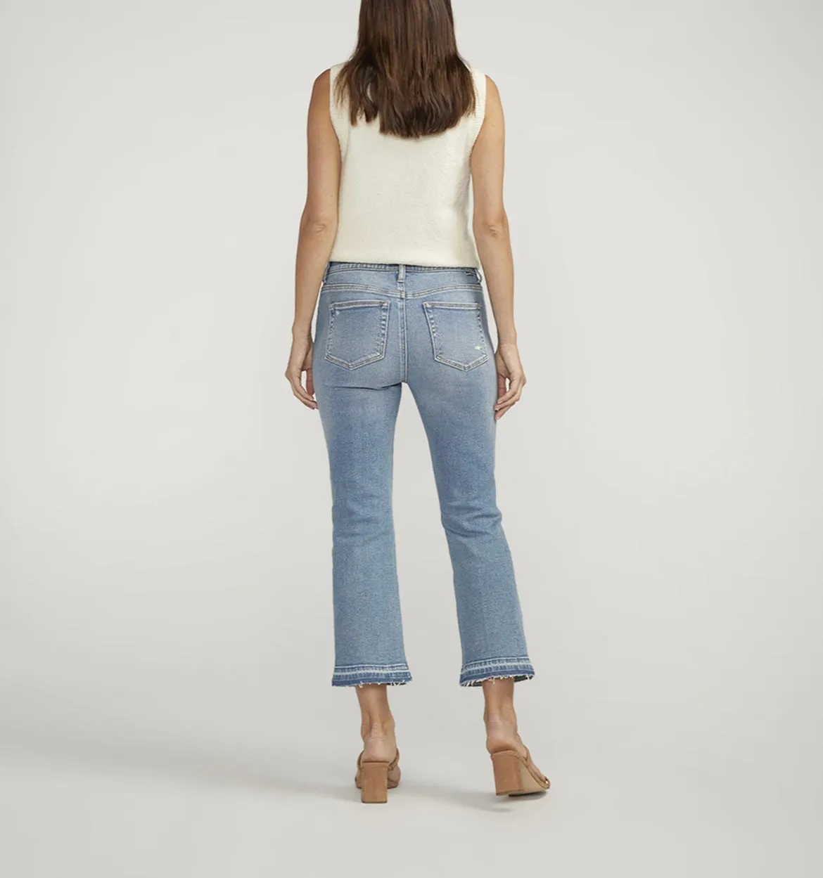 JAG Eloise Cropped Boot Jean - Blue Dust