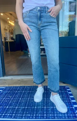 JAG Eloise Cropped Boot Jean - Blue Dust