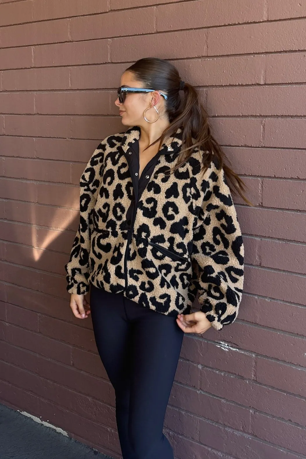KEEN THE LABEL Carrie Leopard Jacket