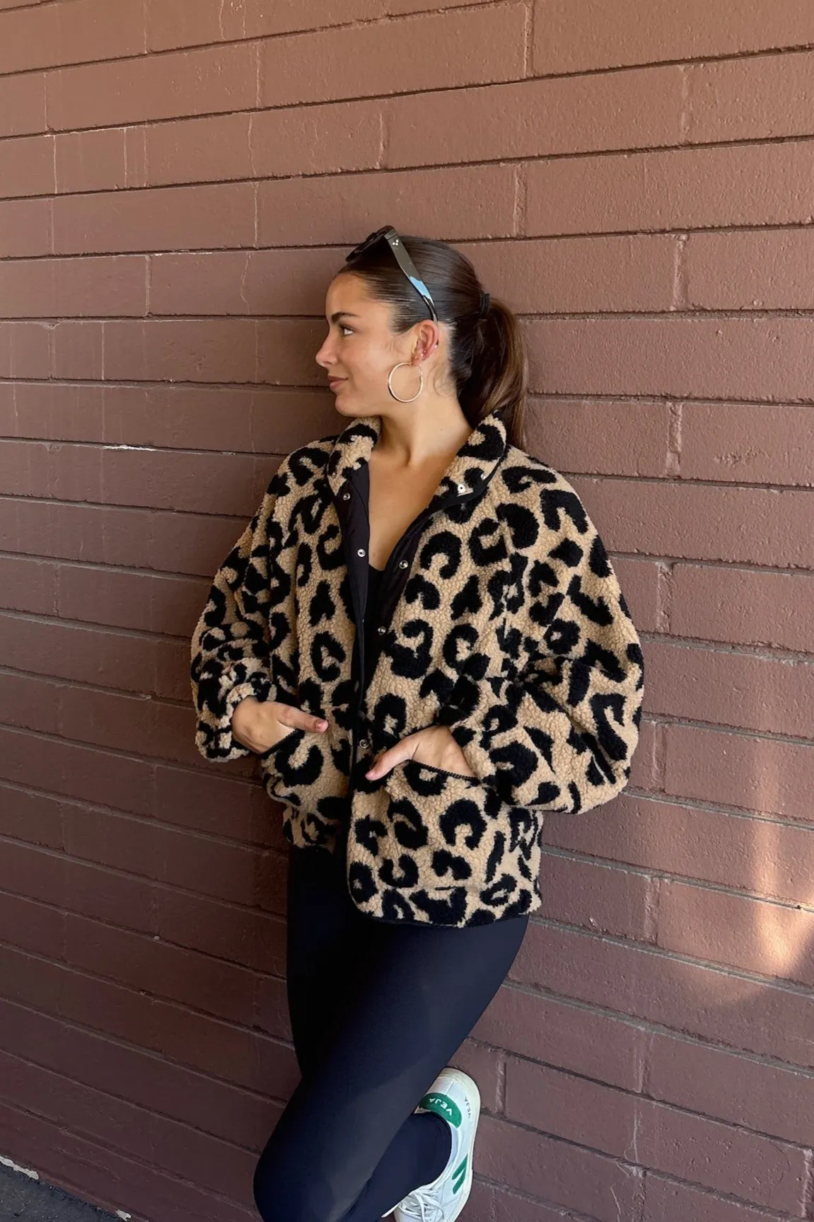 KEEN THE LABEL Carrie Leopard Jacket
