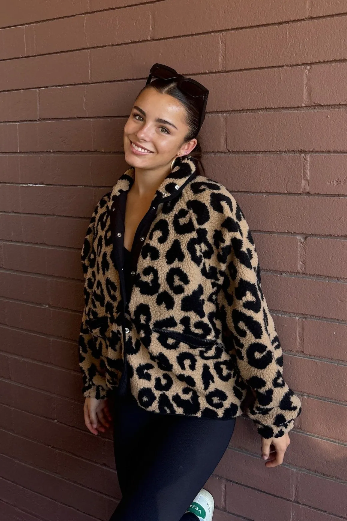 KEEN THE LABEL Carrie Leopard Jacket