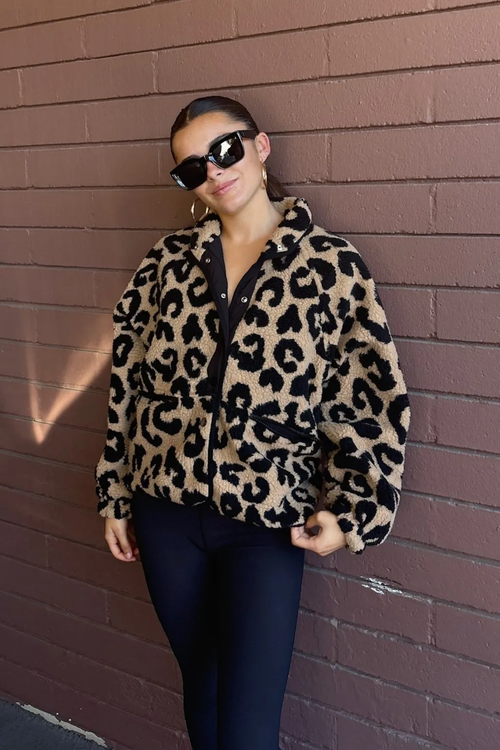 KEEN THE LABEL Carrie Leopard Jacket
