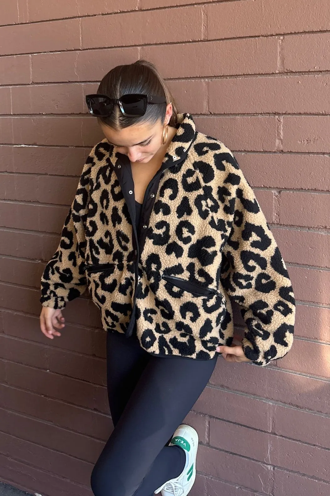 KEEN THE LABEL Carrie Leopard Jacket