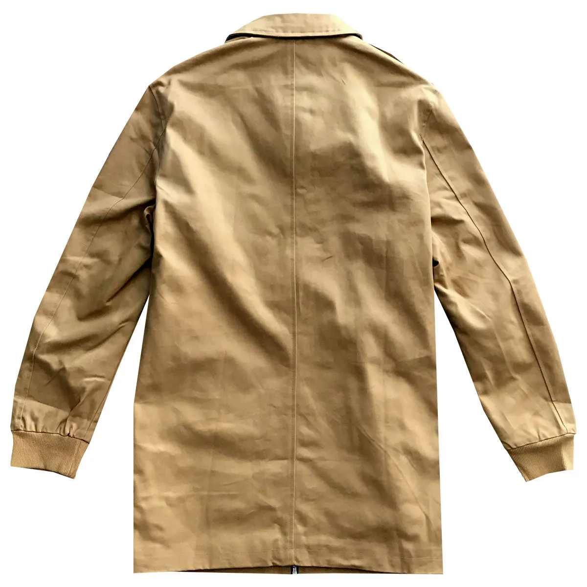 Kings Of NY Branded SLEEVES Camel Men's Long Twill Jacket