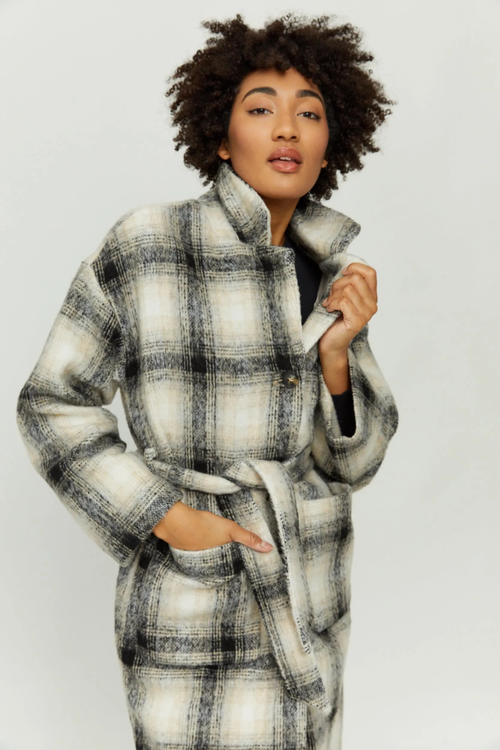 Laven Vegan Wool Coat