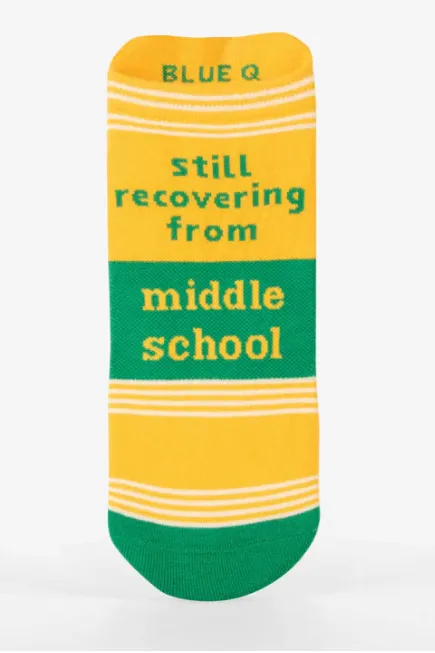 Middle School | Sneaker Socks In 2 Sizes