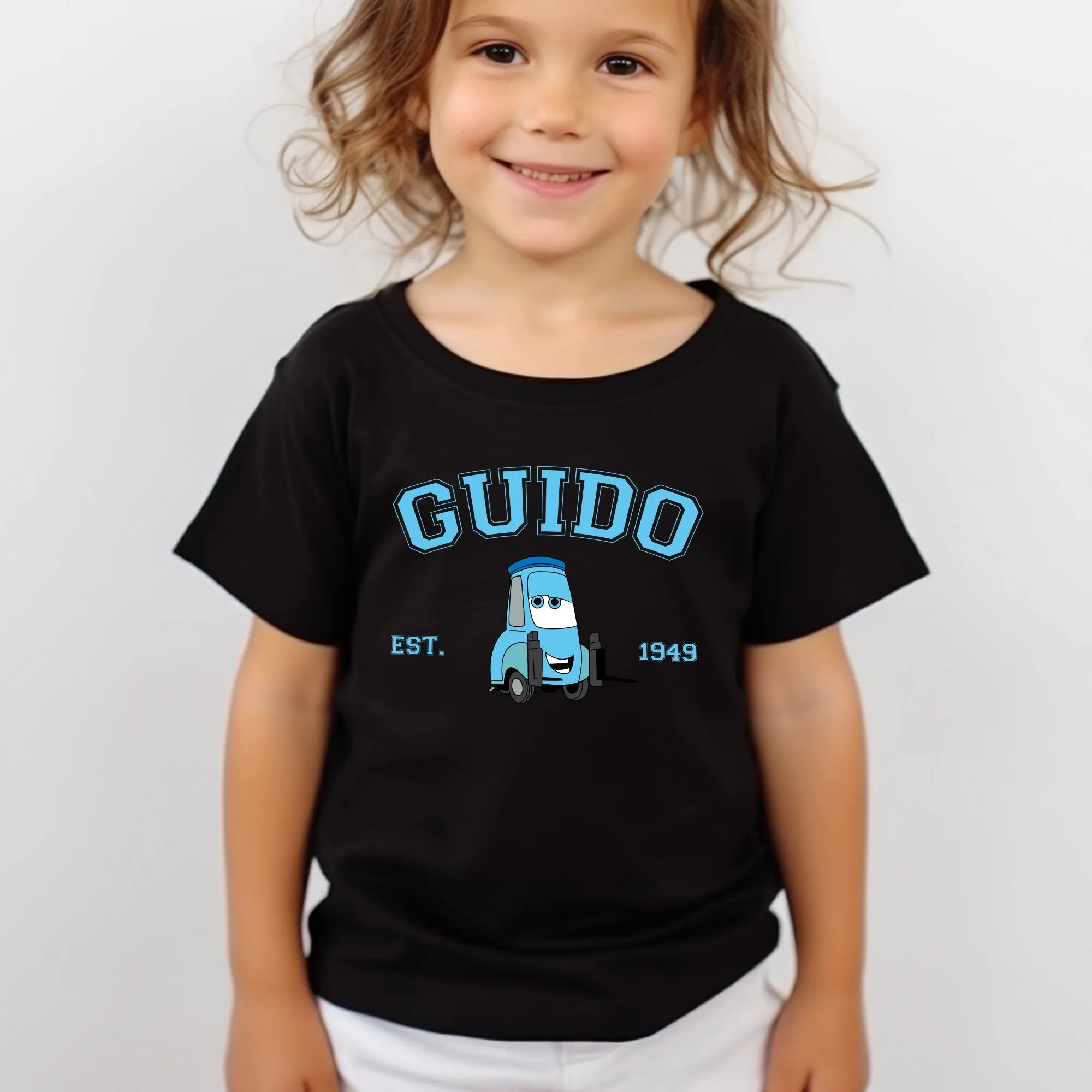 Personalized Disney Cars Guido Toddler T-shirt
