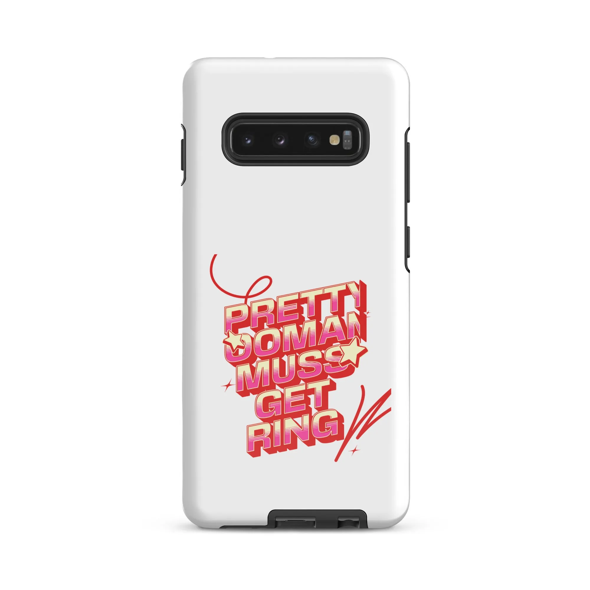 PRETTY OOMAN MUSS GET RING - Tough case for Samsung - Jamaican phone case, Customized Jamaican phone case, funny Jamaican phone case