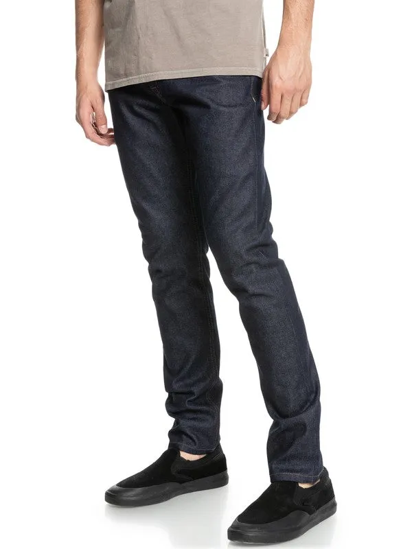 Quiksilver Mens Voodoo Surf Rinse Slim Fit Jeans - Rinse