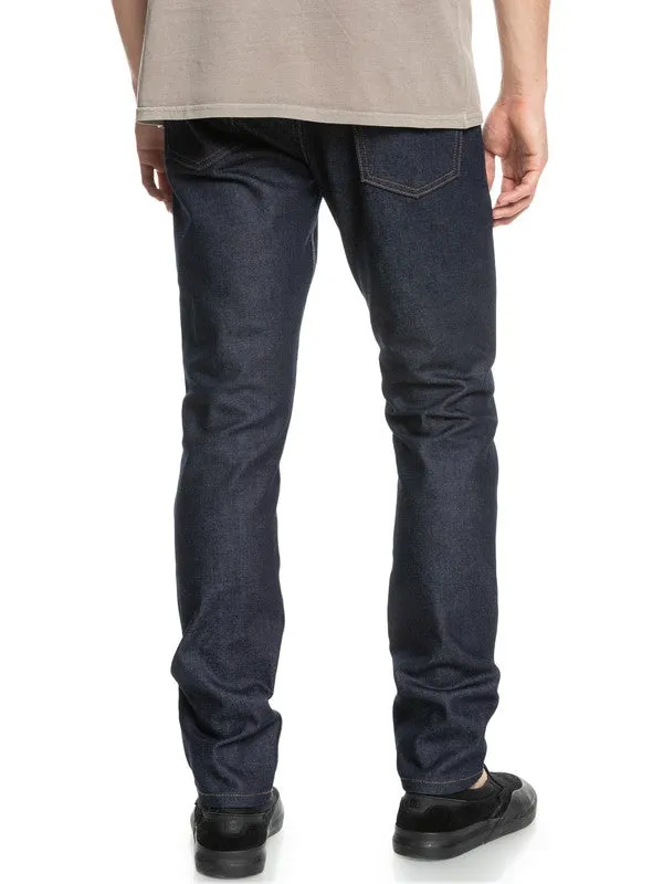 Quiksilver Mens Voodoo Surf Rinse Slim Fit Jeans - Rinse