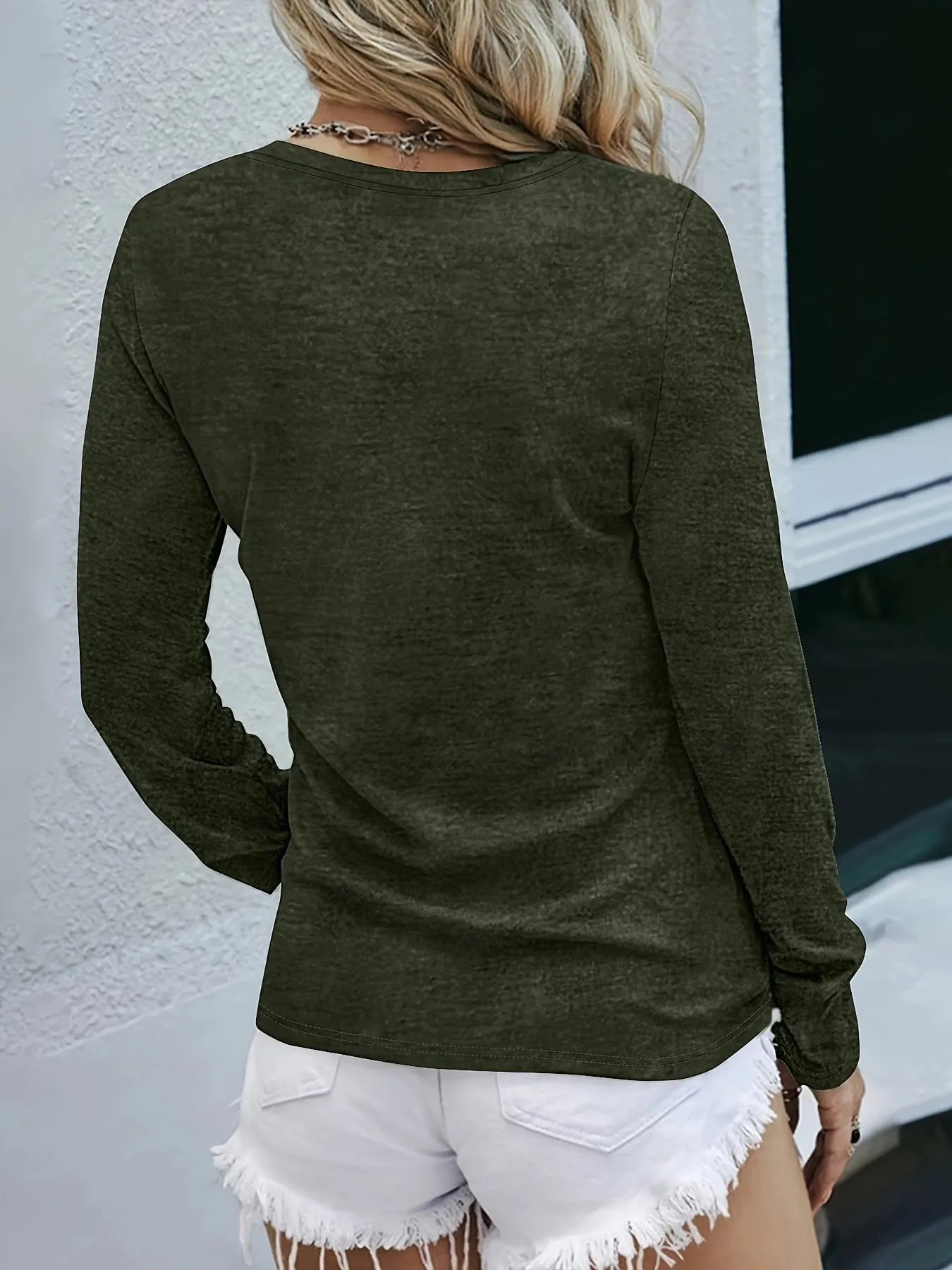 Sage | Casual Round Neck Pullover