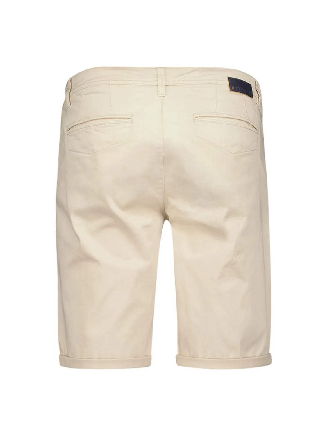 Short Chino Garment Dyed Twill Stretch | Cream