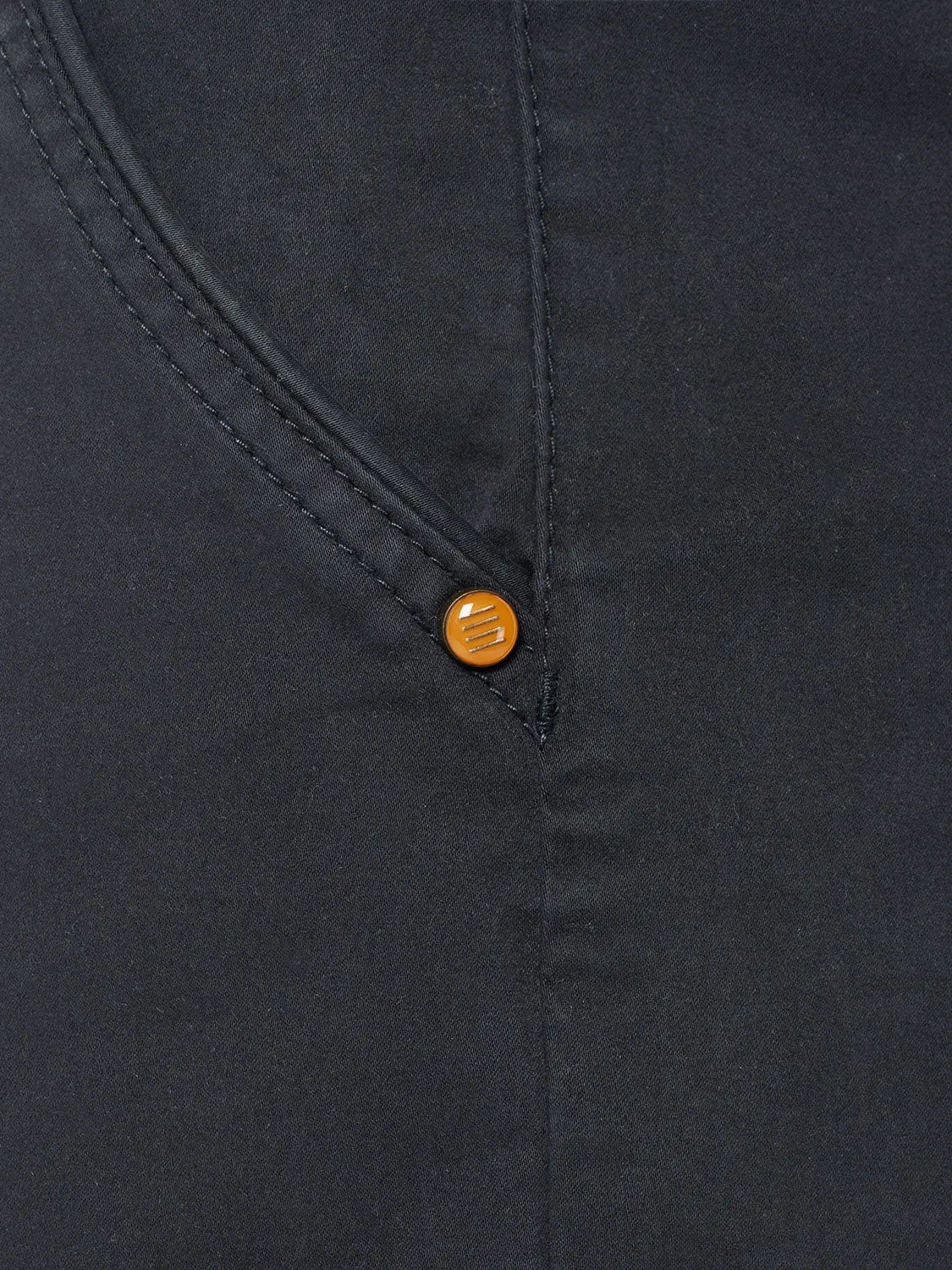 Short Chino Garment Dyed Twill Stretch | Night