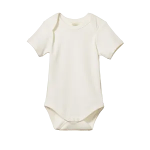 Short Sleeve Bodysuit - Natural