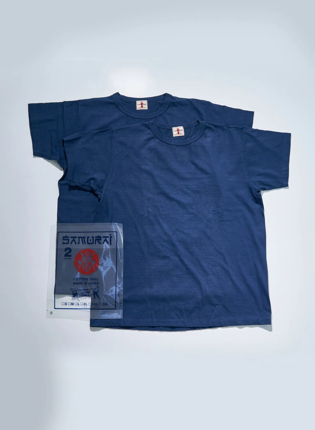 SJ2PST-CREW 無地クルーネック2パックTシャツ