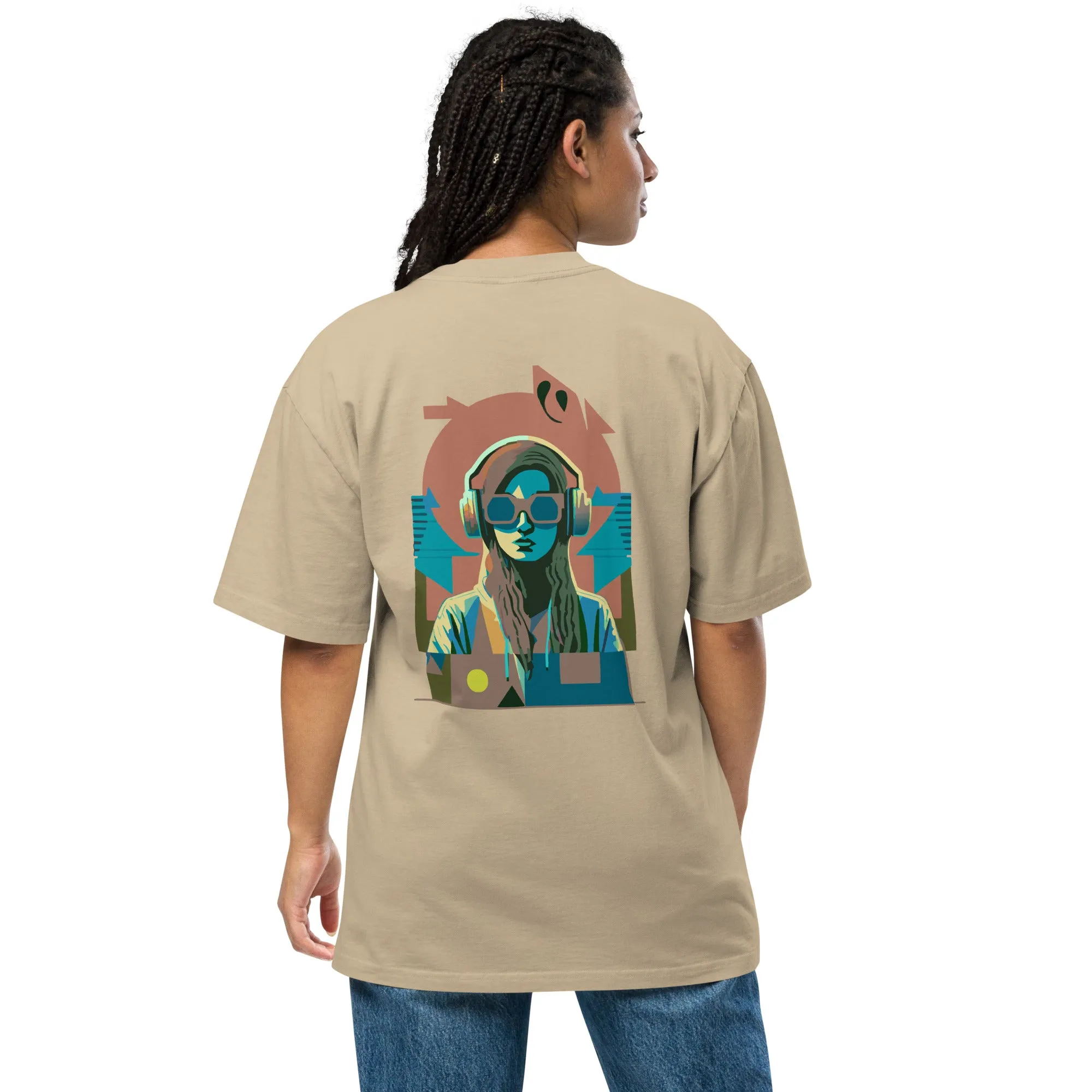 SorryMadre | Lick It | Oversized faded t-shirt