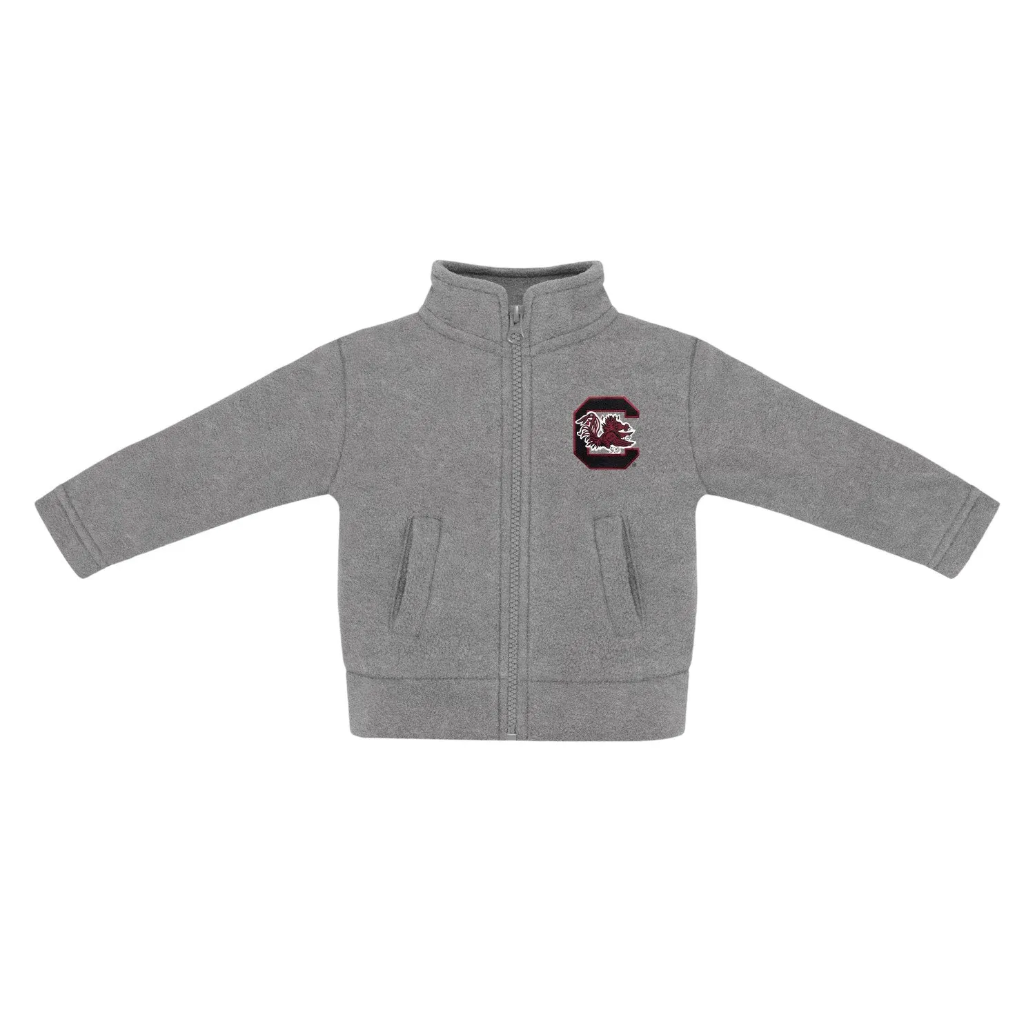 SOUTH CAROLINA GAMECOCKS GRAY YOUTH FLEECE JACKET