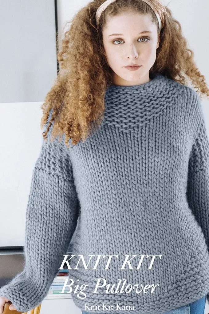 STRICK-BOX mit Love Wool von KATIA und Strickanleitung für einen Wohlfühl - Pullover