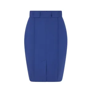 Tailored Pleated Cotton Skirt