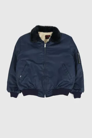 Vintage Sherpa Lined Full Zip Jacket