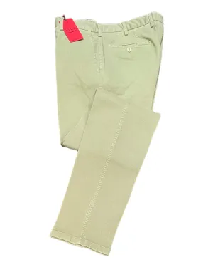 Winter Stretch-Cotton Chino Pants - Pistachio