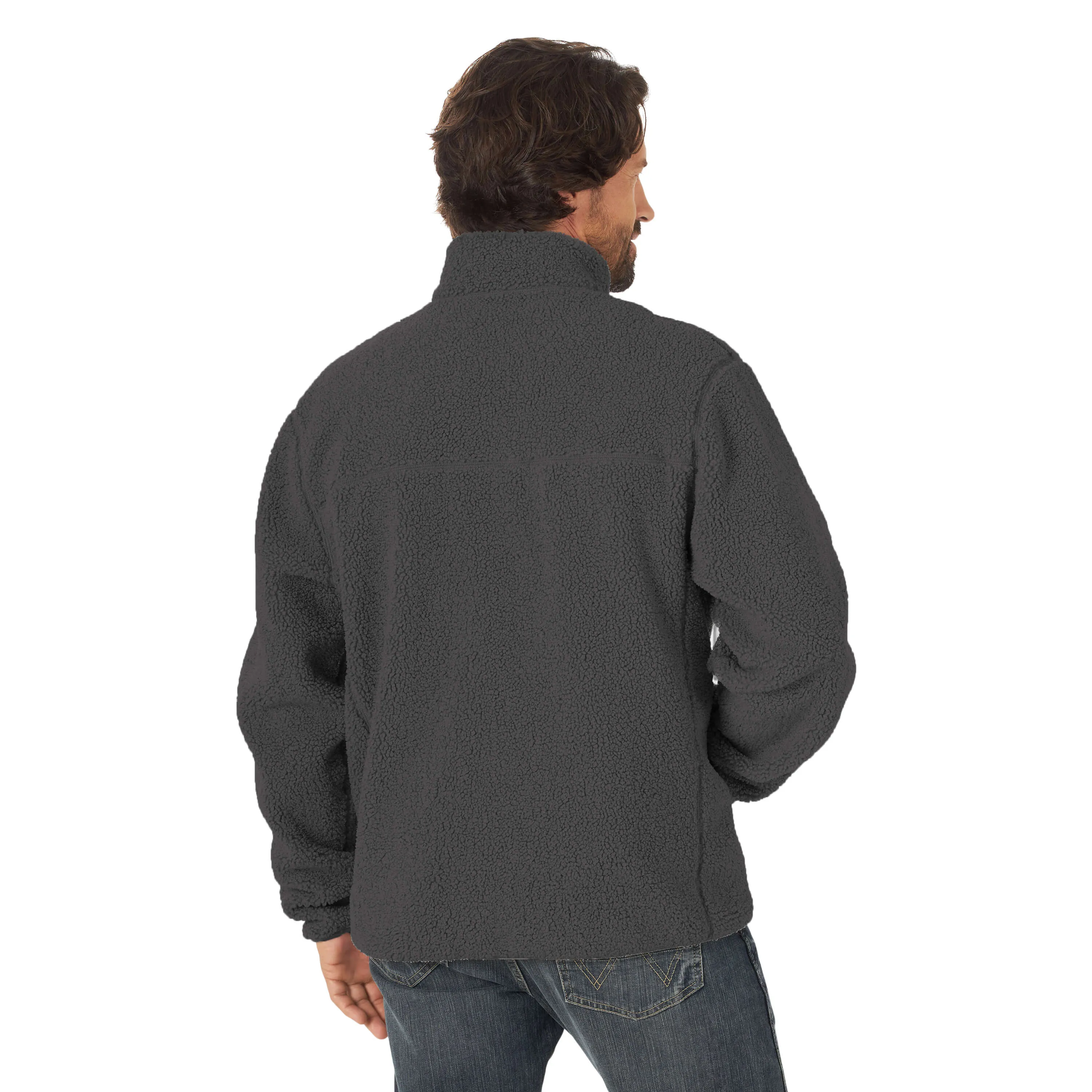 Wrangler | Charcoal Multi Pocket Sherpa Jacket