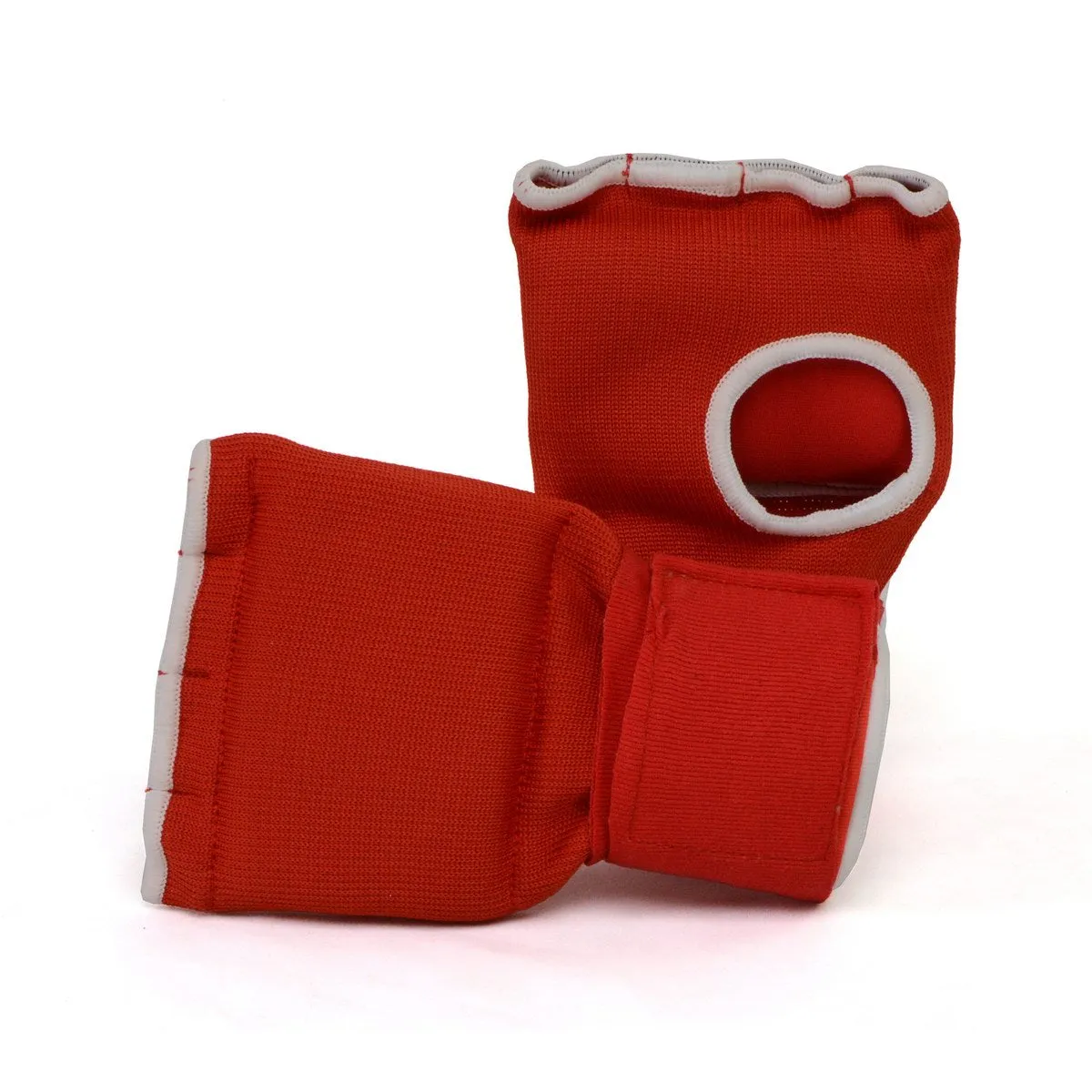X-Fitness XF2003 Padded Inner Gloves Training Gel Hand Wraps for Boxing-RED