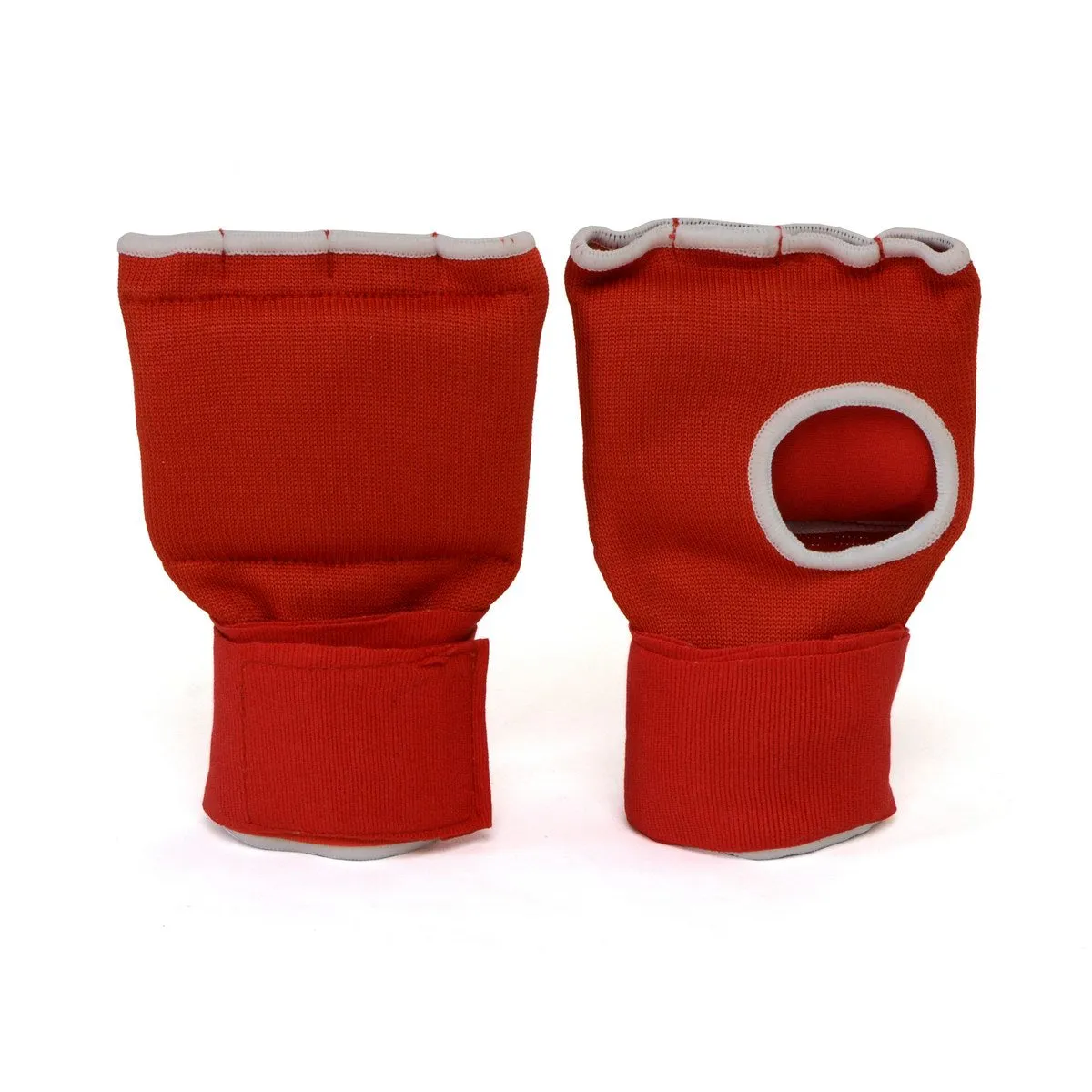 X-Fitness XF2003 Padded Inner Gloves Training Gel Hand Wraps for Boxing-RED